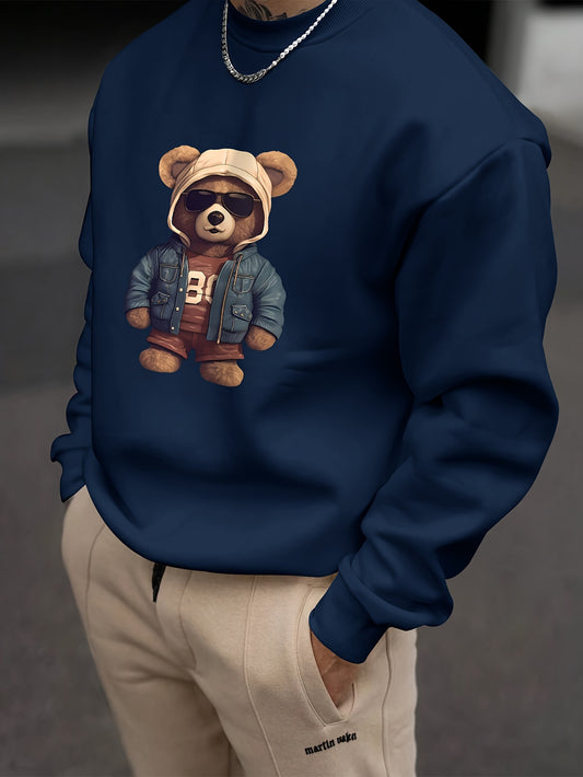 307 - "Cool Teddy" Crew Neck Sweater