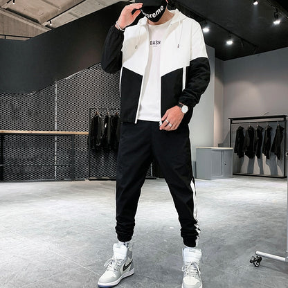 Athletic "Ying Yang" Track Suit