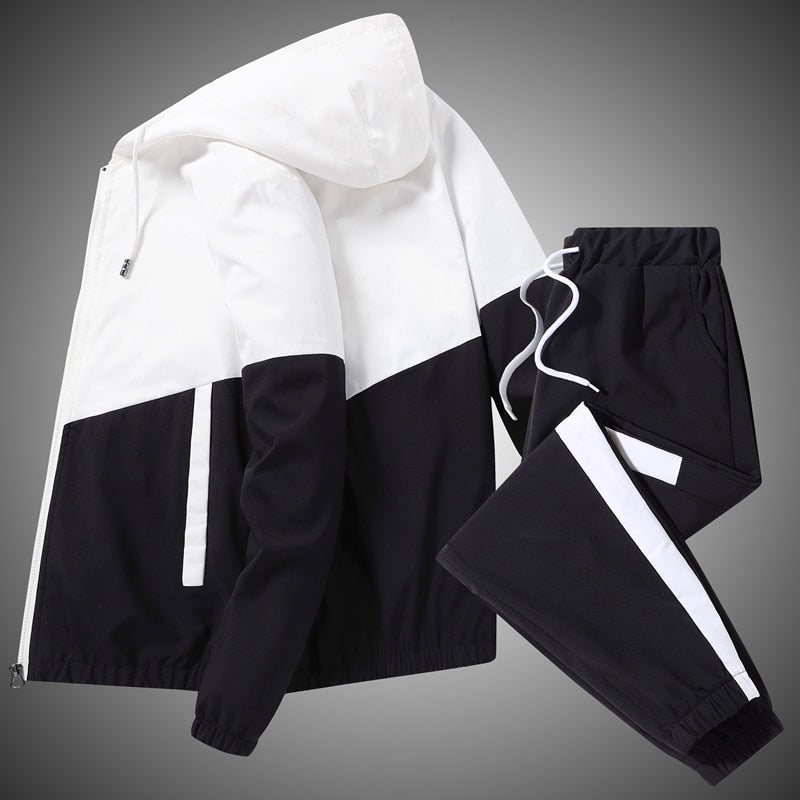 Athletic "Ying Yang" Track Suit